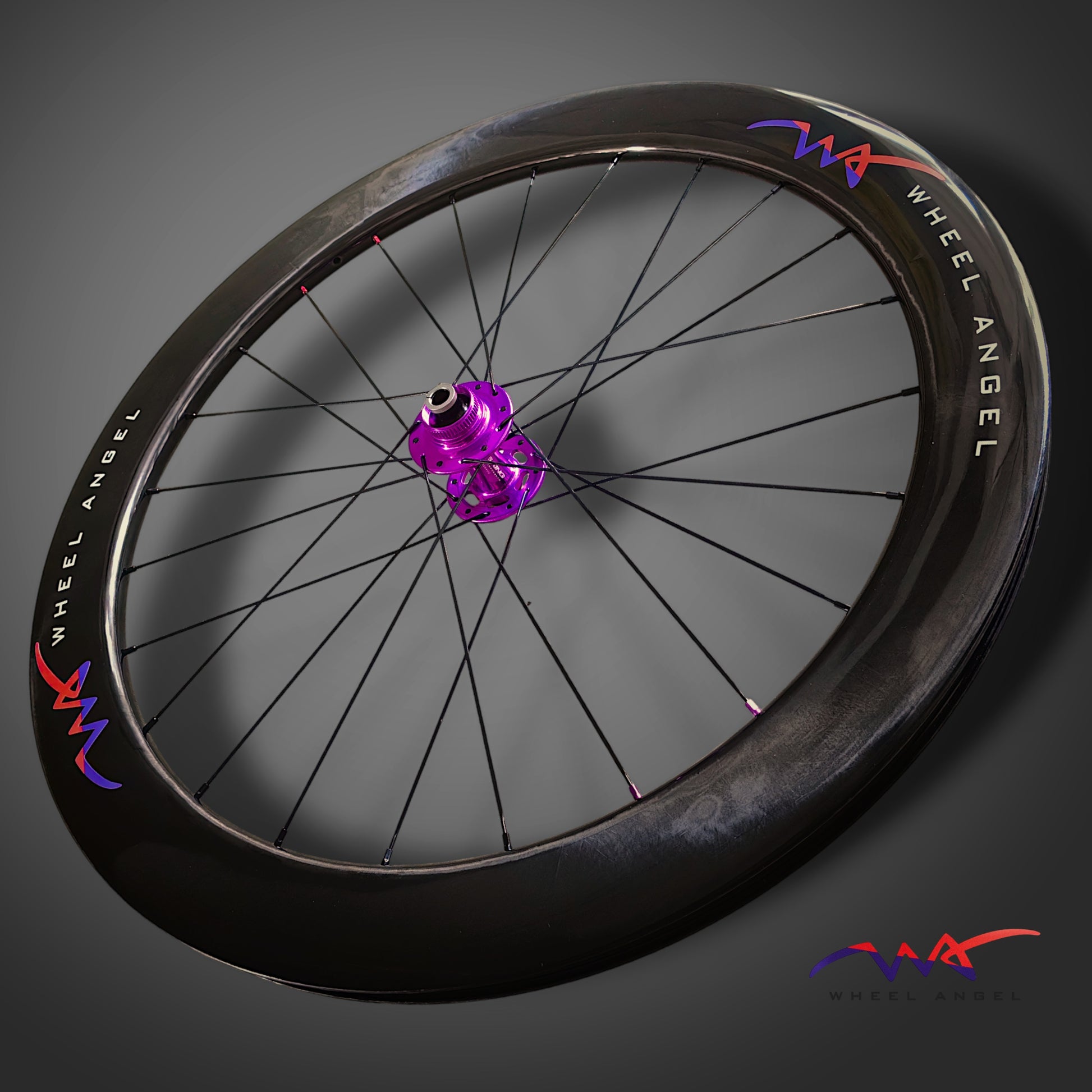 70mm Carbon Wheels Chris King Violet